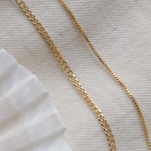 Layered Necklace Set | 18k Gold Filled - Picture 7 of 10